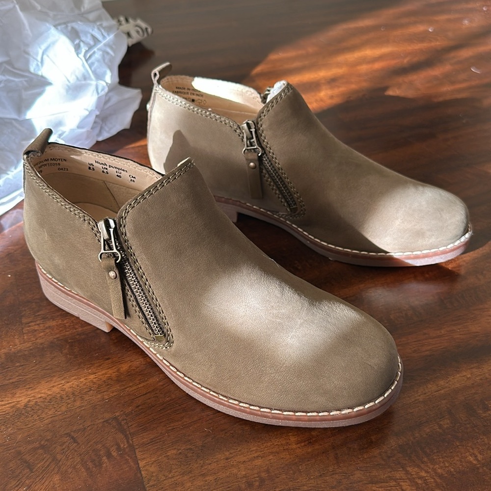 Dark olive bootie - Picture 2 of 8